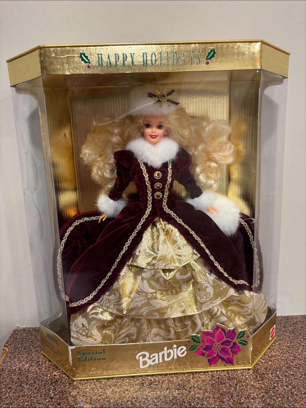 NIB 1996 Special Edition Happy Holidays Barbie